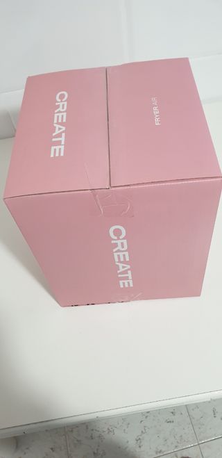 Freidora de aire rosa CREATE 900W