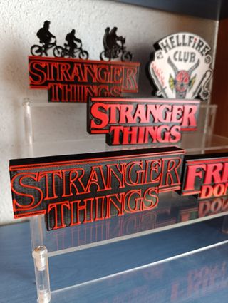 Letreros Stranger Things