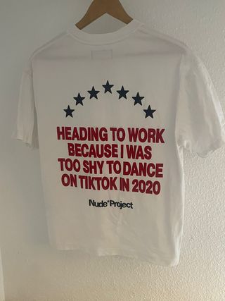 Camiseta Nude Project Blanca
