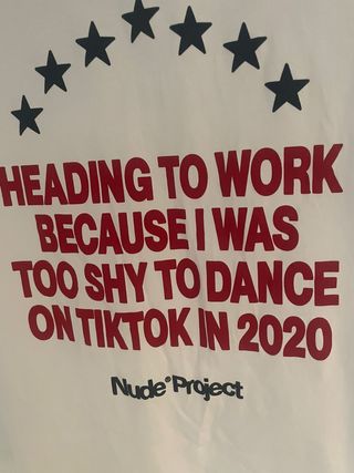 Camiseta Nude Project Blanca