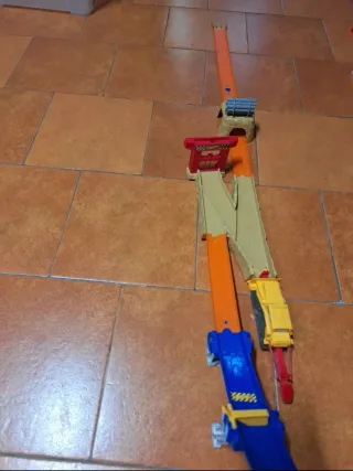 Pista Hot Wheels Lanzadera