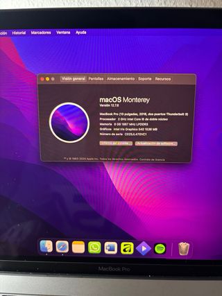 MacBook Pro 13 2016 8GB RAM i5