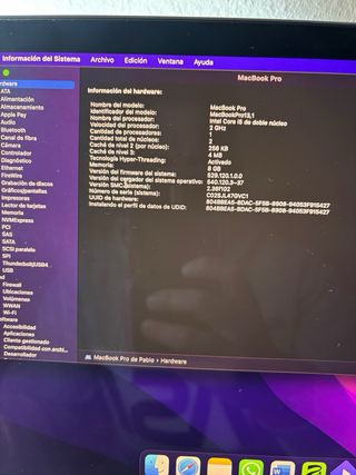 MacBook Pro 13 2016 8GB RAM i5