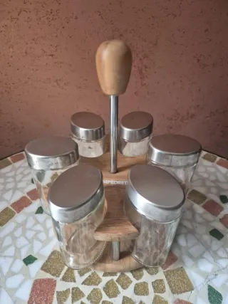 Set 6 Barattolini Spezie