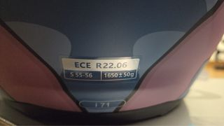 Casco de moto diseño Stitch HJC