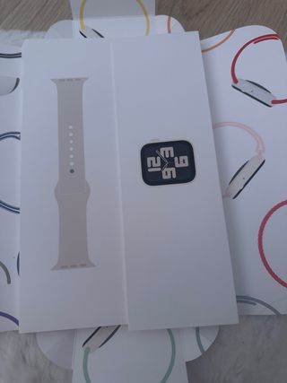 Apple Watch SE 40mm Plata/Blanco