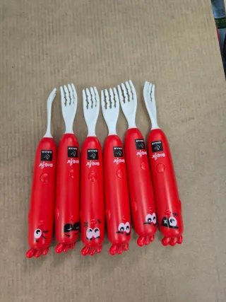 Tenedores Gallo divertidos (6 unidades)