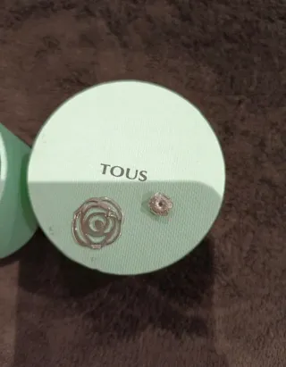 Pendientes Tous Flor Plata