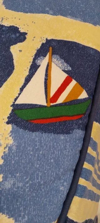 Colcha/Edredón Marinero 90cm más cojín a juego