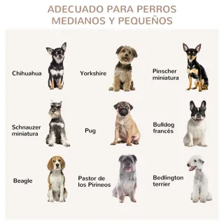 Jaula Perro Mediano 2 Puertas Plata