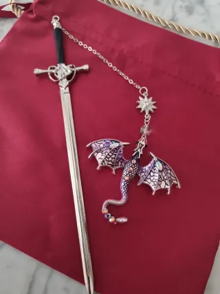 Marcapáginas Espada Dragón