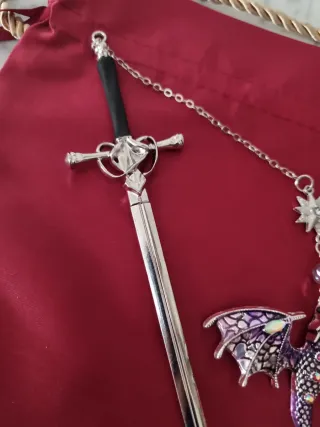 Marcapáginas Espada Dragón