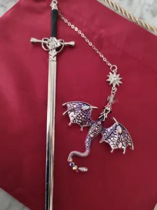 Marcapáginas Espada Dragón