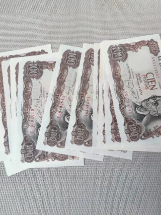 Billete 100 pesetas 1970 Banco de España
