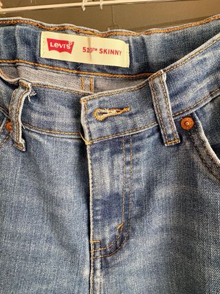 Levi's 510 Skinny Jeans Talla 14 Años Nuevos