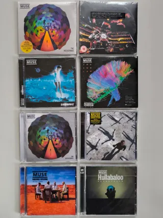 CDs Radiohead, Muse, Red Hot Chili Peppers. Nuevos