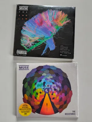 CDs Radiohead, Muse, Red Hot Chili Peppers. Nuevos