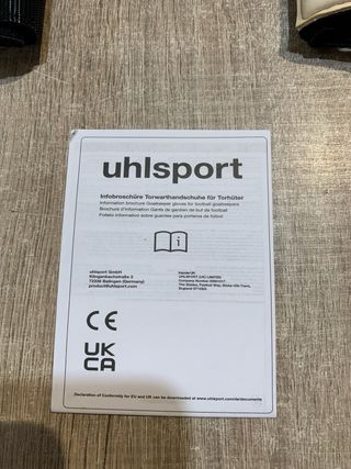 Guantes Portero Uhlsport Supergrip+ HN Talla 8.5