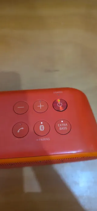 Altavoz Sony SRS-XB2 Rojo/Naranja