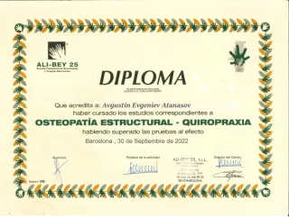 Masajista titulado masaje profesional