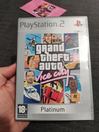 Grand Theft Auto Vice City PS2 Platinum