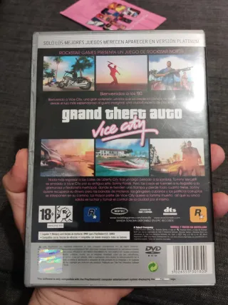 Grand Theft Auto Vice City PS2 Platinum