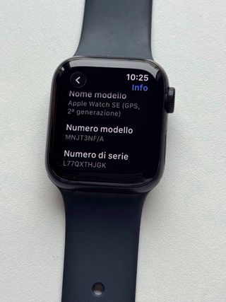 Apple Watch SE 2ª gen 40mm GPS Midnight