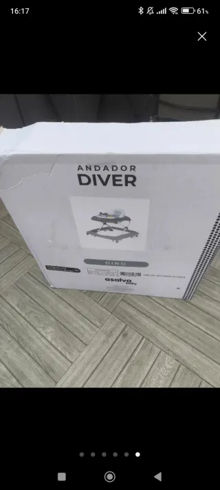 Andador bebé Asalvo