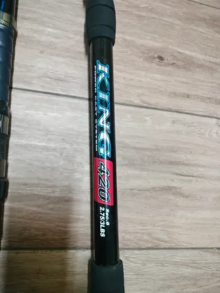 Cañas de pesca y carretes