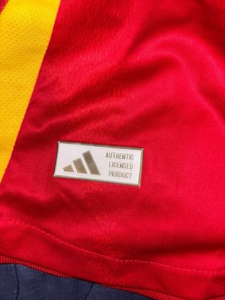 Camiseta España 2024 Adidas Roja y Amarilla