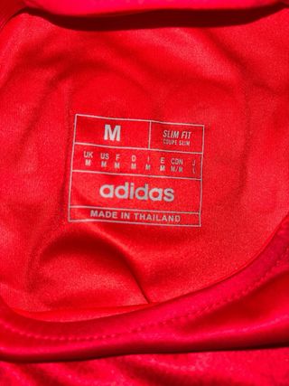 Camiseta España 2024 Adidas Roja y Amarilla