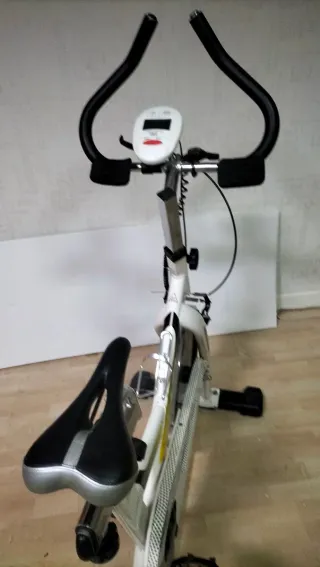 Bicicletta Spinning Bianca