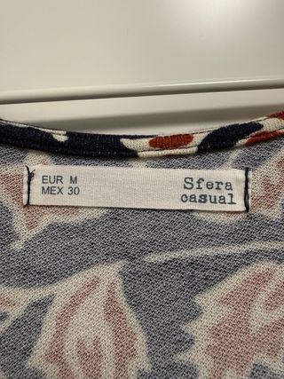 Vestido Sfera Estampado Talla M (M y L)