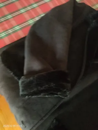 Montone ecologico donna nero taglia L