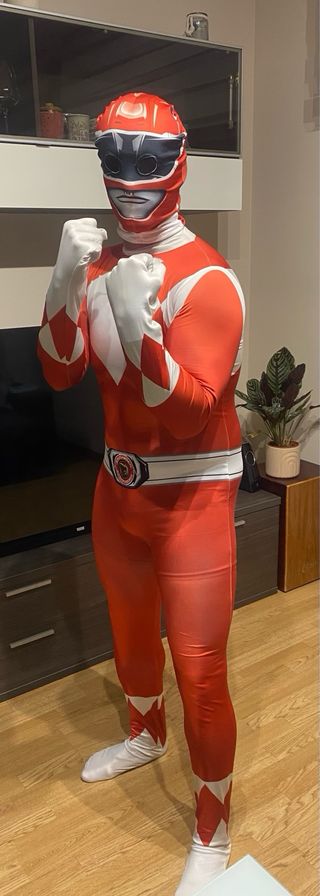 Disfraz Power Ranger Rojo