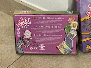 Pack Trío Juegos Cartas Virus 1, 2 y Halloween