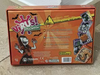 Pack Trío Juegos Cartas Virus 1, 2 y Halloween