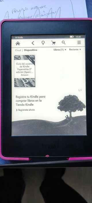 Custodia Kindle Rosa