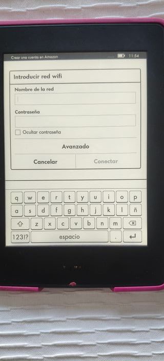 Custodia Kindle Rosa