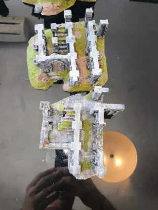 Set 14 Ruinas Mordheim Frostgrave Warhammer 28mm