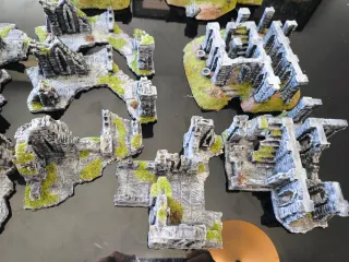 Set 14 Ruinas Mordheim Frostgrave Warhammer 28mm