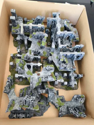 Set 14 Ruinas Mordheim Frostgrave Warhammer 28mm
