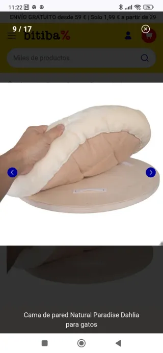 Camas para gatos Zoo Plus