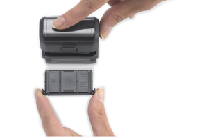 Almohadilla tinta Trodat 4911 Negra (2 uds)