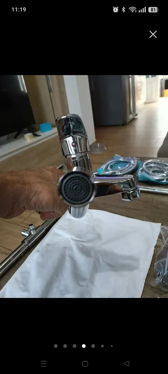 Conjunto grifo ducha completo nuevo