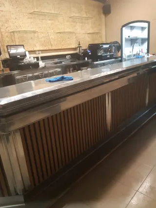 Barra de bar de acero inoxidable