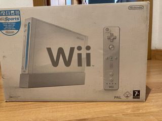 Consola Wii + Volante y 3 Juegos