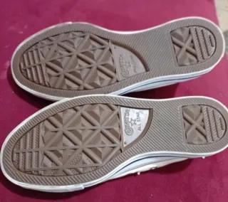 Converse All Star Bajas Blancas Talla X