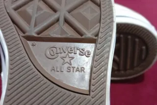 Converse All Star Bajas Blancas Talla X