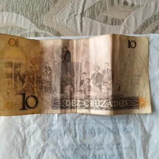 3 Billetes Antiguos: Brasil, Portugal, Corea